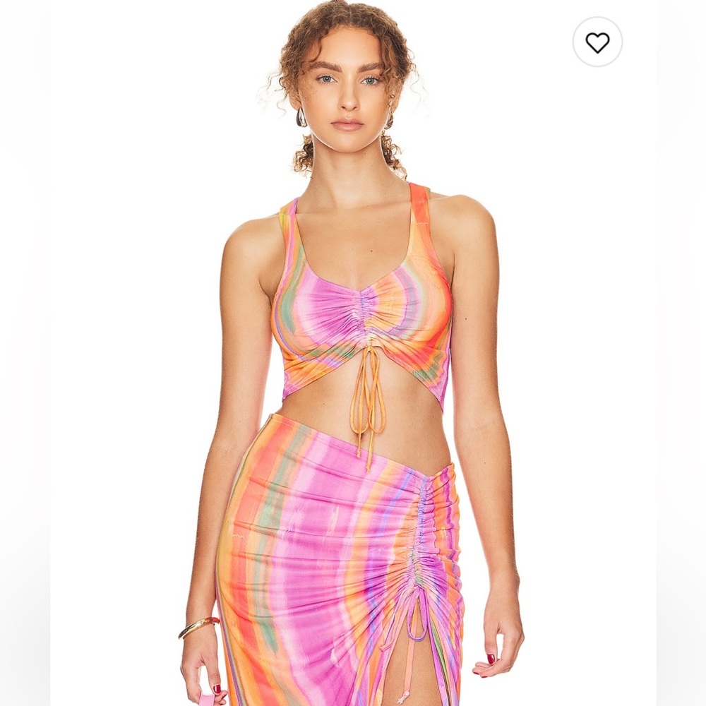 Show me your Mumu Hazy Top in Sunrise Stripe